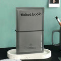 Iconic | Álbum de Tickets Collect Ticket Book Dark Gray
