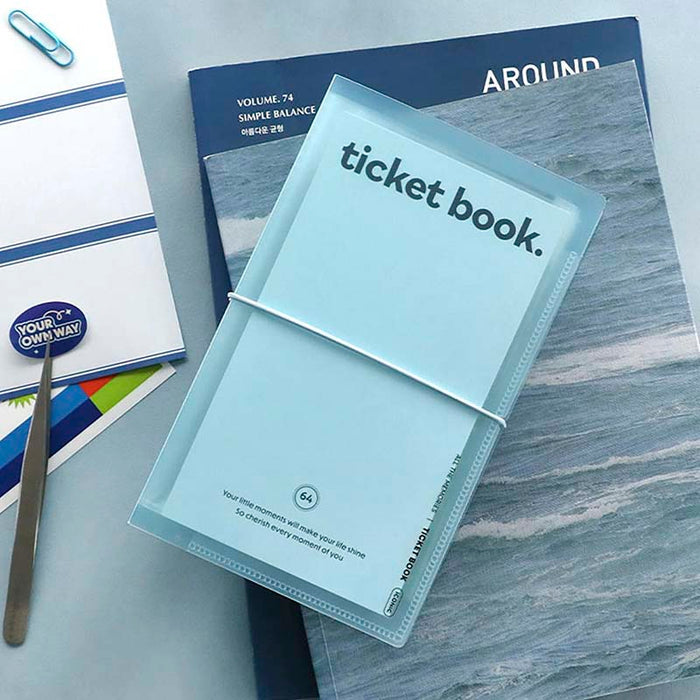 Iconic | Álbum de Tickets Collect Ticket Book Sky Blue