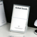 Iconic | Álbum de Tickets Collect Ticket Book White