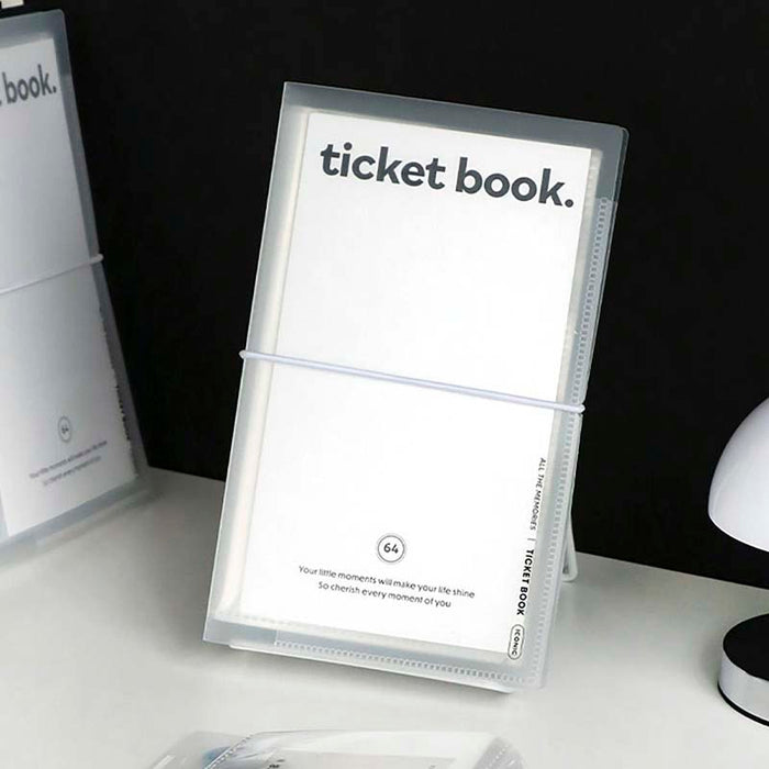 Iconic | Álbum de Tickets Collect Ticket Book White