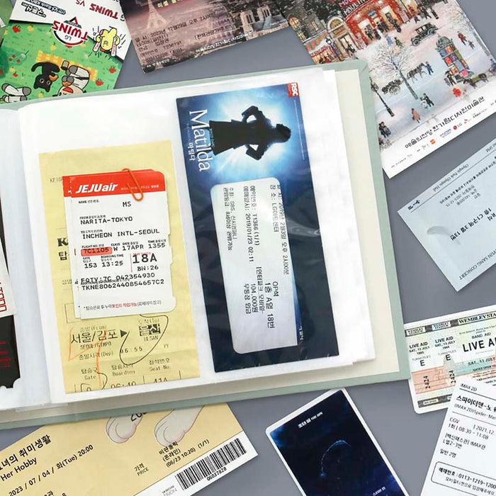 Iconic | Álbum de Tickets Moment Ticket Book Indi Pink