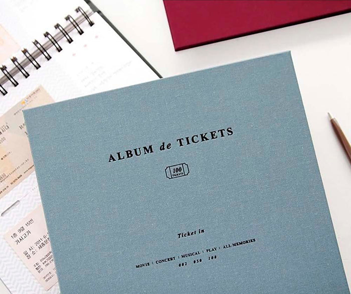 Iconic | Álbum de Tickets Ticket in V4 Indi Blue
