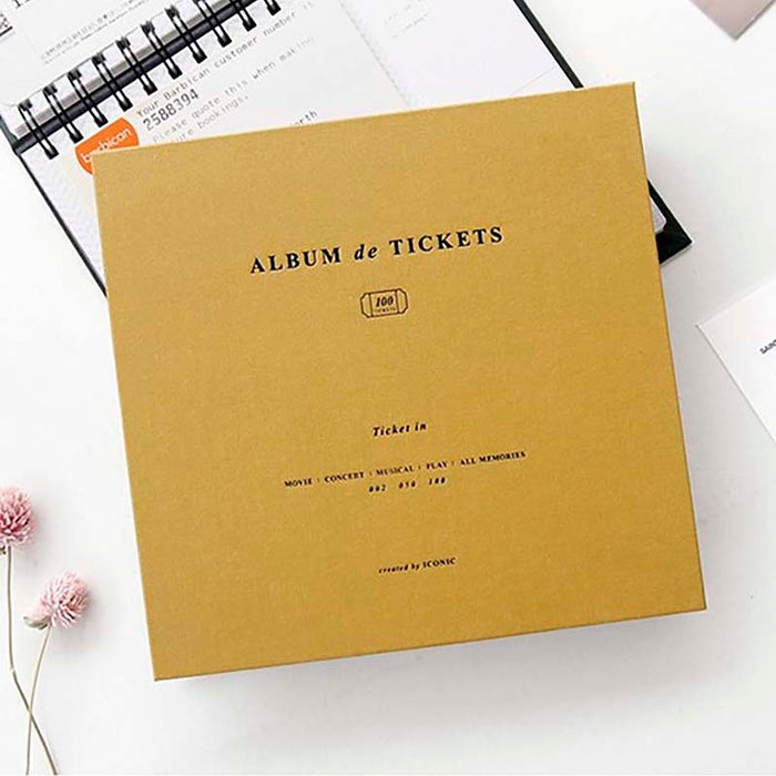 Iconic | Álbum de Tickets Ticket in V4 Mustard