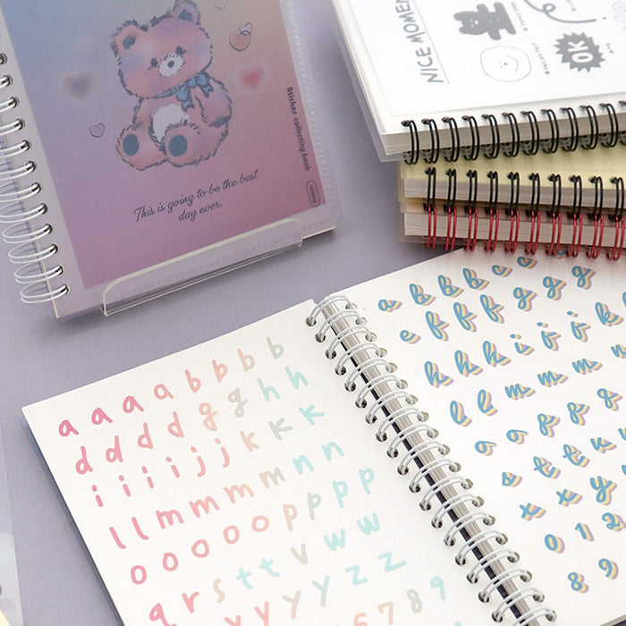 Iconic | Álbum para Guardar Pegatinas Sticker Collecting Book Cream Yellow