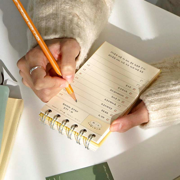 Iconic | Bloc Checklist Flow Butter Yellow