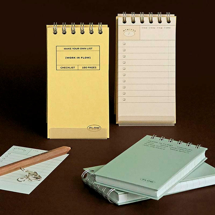 Iconic | Bloc Checklist Flow Butter Yellow