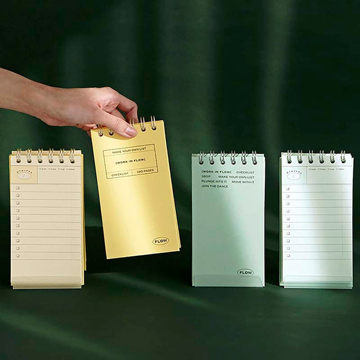 Iconic | Bloc Checklist Flow Butter Yellow