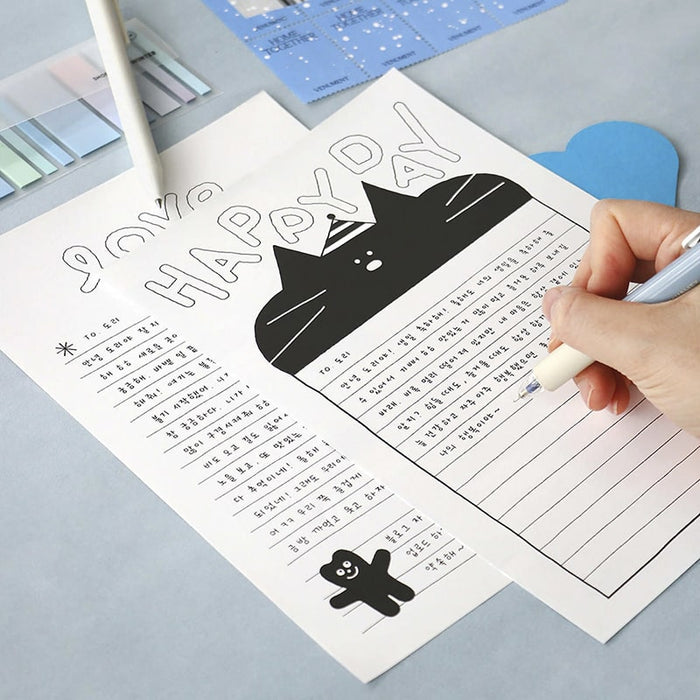 Iconic | Bloc de Notas Doodle White