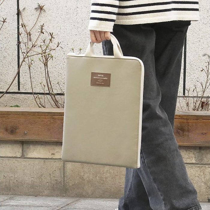 Iconic | Bolso de Ordenador Cottony Beige