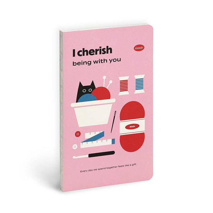 Iconic | Cuaderno Slow B6 Cherish (Cuadros)