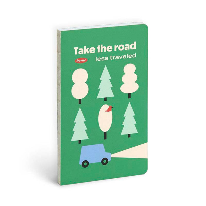 Iconic | Cuaderno Slow B6 The Road (Cuadros)