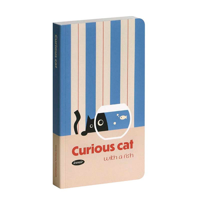 Iconic | Cuaderno Slow Handy Curious Cat (Rayas)
