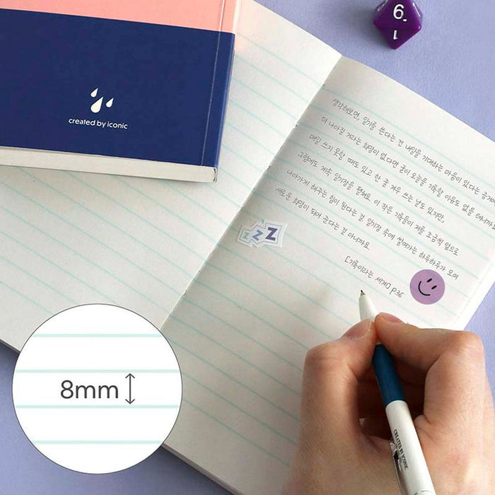 Iconic | Cuaderno Slow Handy Curious Cat (Rayas)