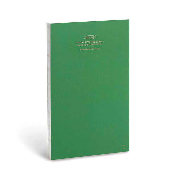 Iconic | Cuaderno Solitude B6 Emerald Green (Cuadros)