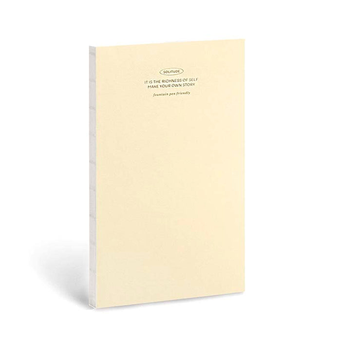 Iconic | Cuaderno Solitude B6 Lemon Icing (Cuadros)