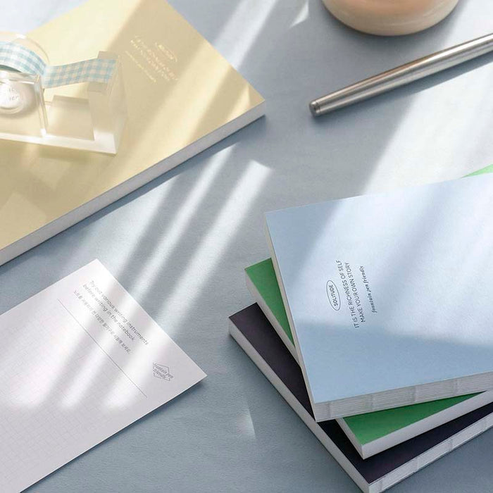 Iconic | Cuaderno Solitude B6 Lemon Icing (Cuadros)