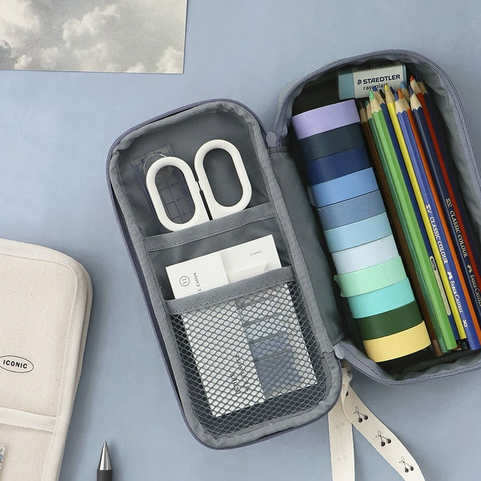 Iconic | Estuche Cottony Grand Charcoal