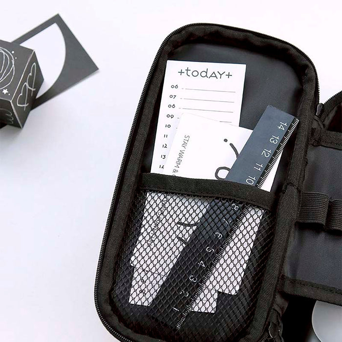 Iconic | Estuche Doodle Black