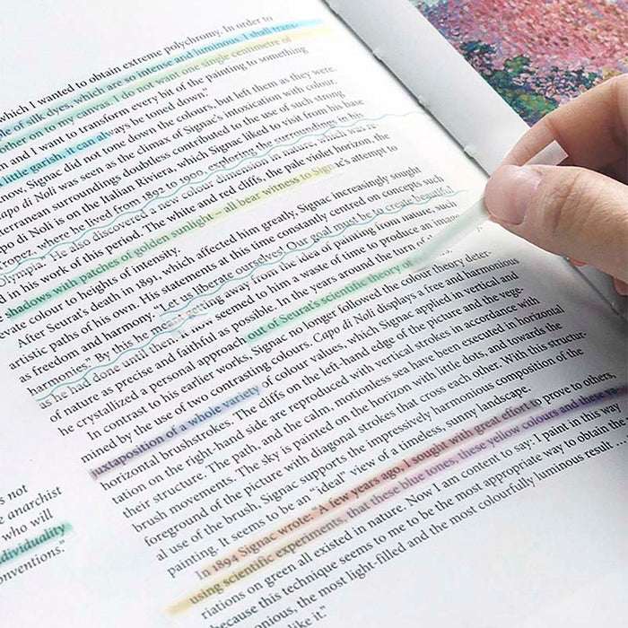 Iconic | Marcadores de Página y Texto Largos Blur Tropical