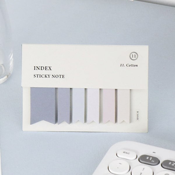 Iconic | Notas Adhesivas Index Cotton