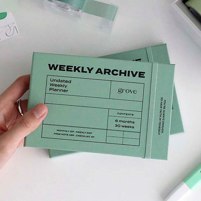 Iconic | Planificador Archive Grove (Semanal)