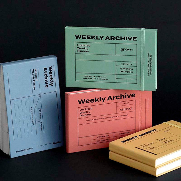 Iconic | Planificador Archive Grove (Semanal)