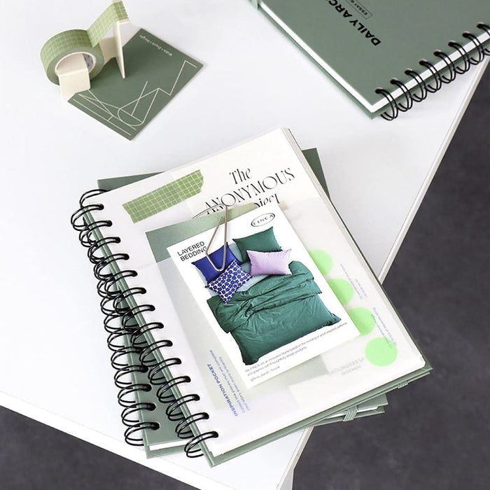 Iconic | Planificador Daily Archiving Book Sage Green