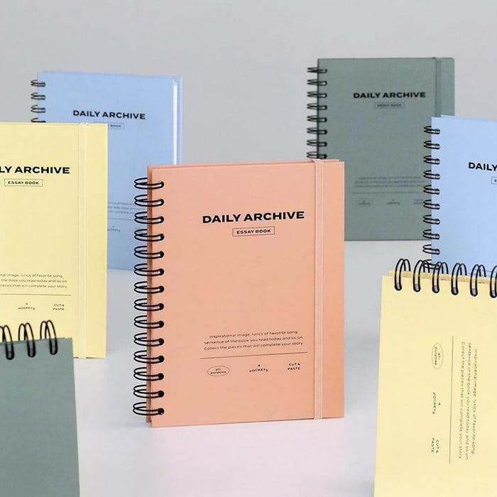 Iconic | Planificador Daily Archiving Book Sage Green