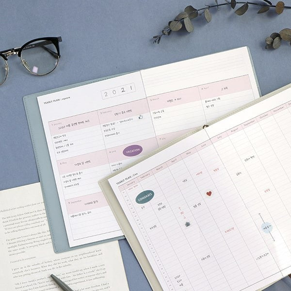 Iconic | Planificador Office Mint Grey