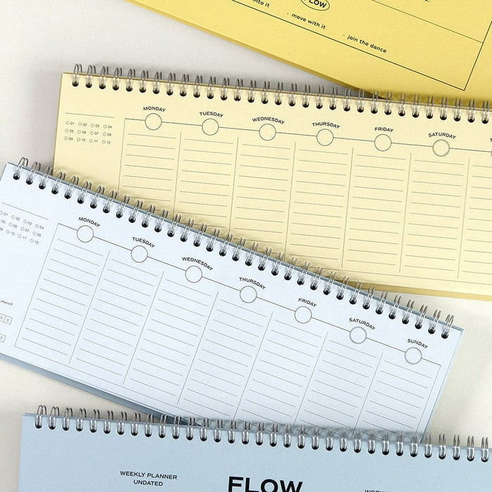 Iconic | Planificador Semanal Flow Butter Yellow