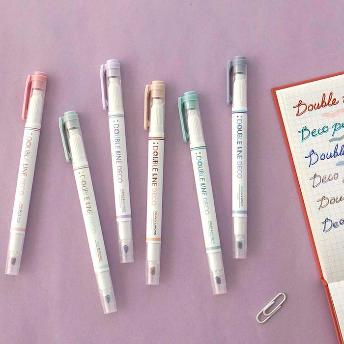 Iconic | Rotuladores Doble Punta Double Line Spring