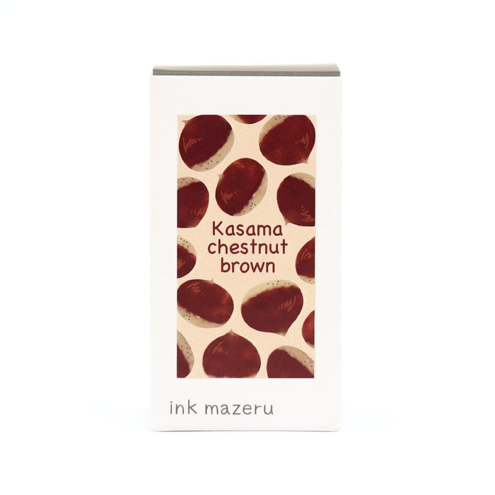 Ink Mazeru 18ml Bottled Ink - Kasama Chestnut Brown