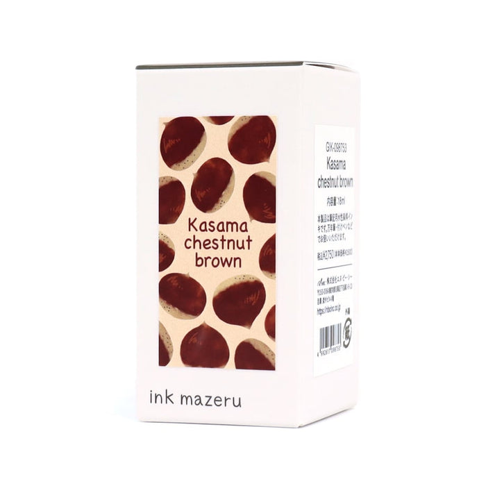 Ink Mazeru 18ml Bottled Ink - Kasama Chestnut Brown