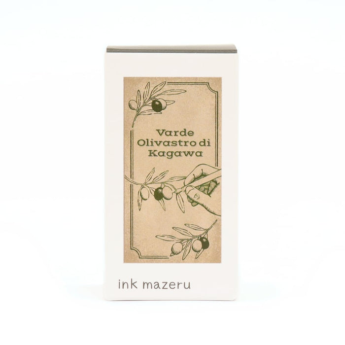 Ink Mazeru 18ml Bottled Ink - Varde Olivastro di Kagawa