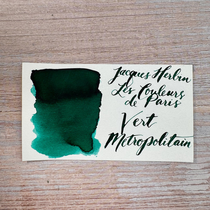 Jacques Herbin Vert Metropolitan - 30ml Bottled Ink