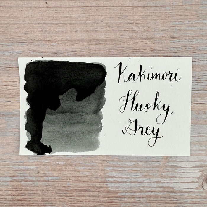 Kakimori Color Specimen 201 - Husky Grey - 35ml Bottled Ink