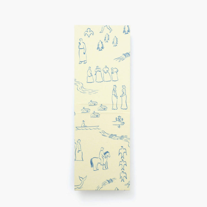 Kakimori Mini Note Cover - Palmehuset / History - Ivory