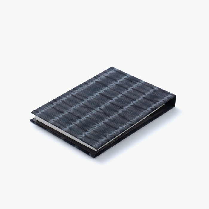 Kakimori Mini Note Cover - Y. & SONS / Katakai Shibori Stripe