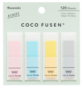 Kanmido Coco Fusen Color Sticky Notes - Medium