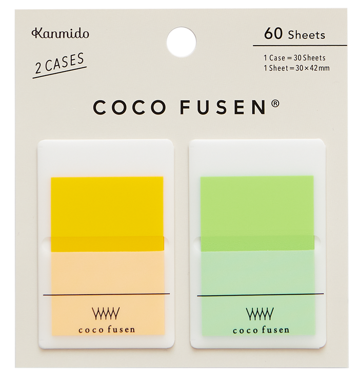 Kanmido Coco Fusen Sticky Notes - Large