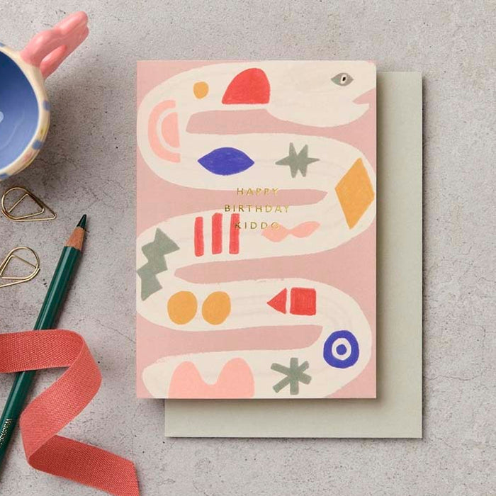 Katie Leamon | Tarjeta de Cumpleaños Happy Birthday Kiddo