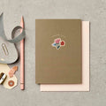 Katie Leamon | Tarjeta de Felicitación Thank You Posy