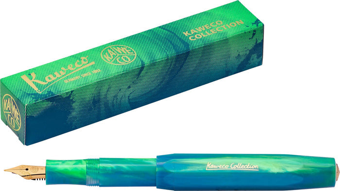 KAWECO | Pluma Sport Collection Marble Ocean (Plumín M)