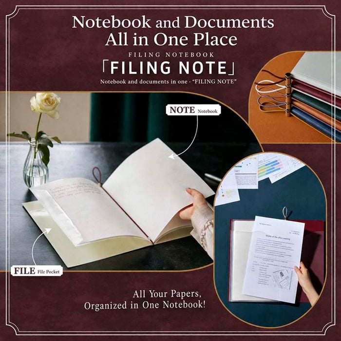 King Jim | Cuaderno Archivador Filing Note A4 Green