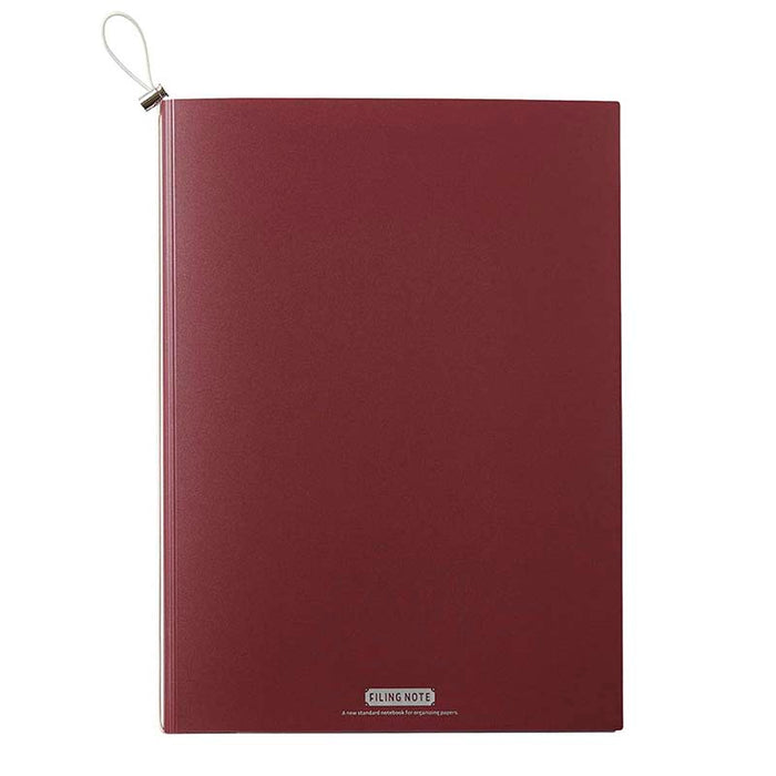 King Jim | Cuaderno Archivador Filing Note A4 Red