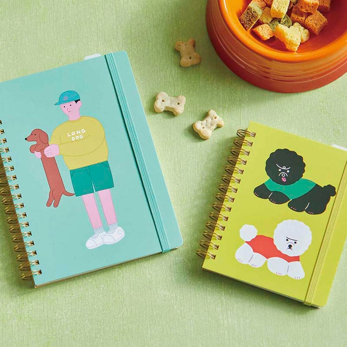 King Jim | Cuaderno de Anillas Hitotoki Passport Doggy