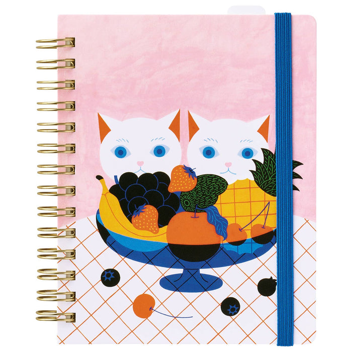 King Jim Hitotoki Note Ring Notebook - Passport Size