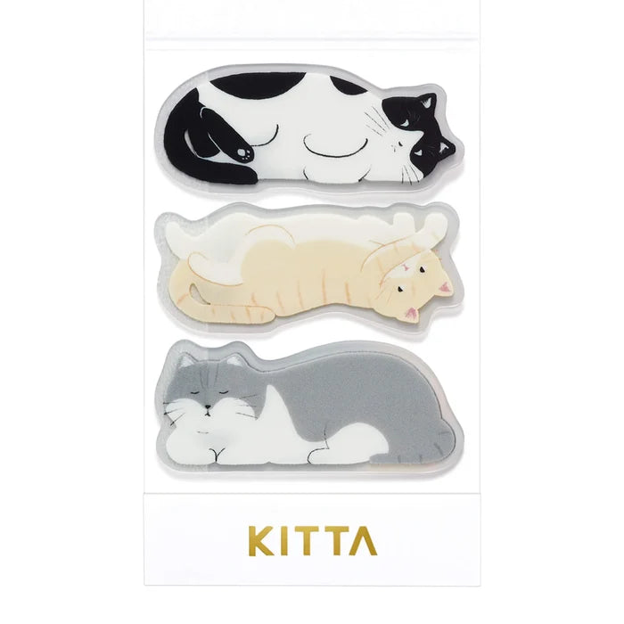 King Jim | Pegatinas Precortado KITTA Clear Cat