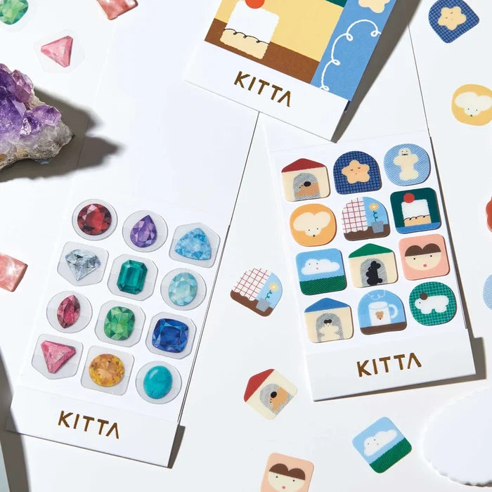 King Jim | Pegatinas Sellos Precortados KITTA Clear Home