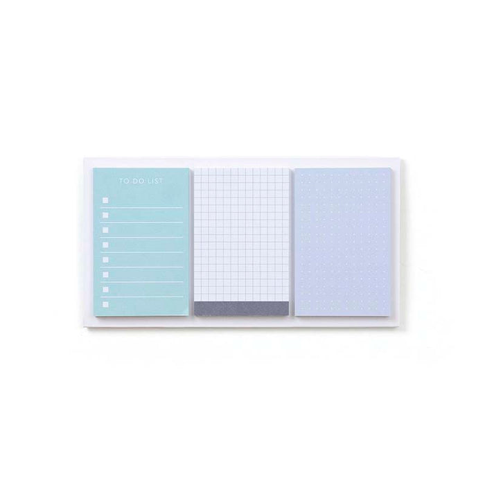 King Jim | Set de Notas Adhesivas EMILY Memo Pale Blue